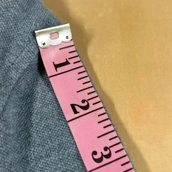 Men's Nautica Long Sleeve Blue/Gray 3 Button Shirt Size L - Picture 9 of 13